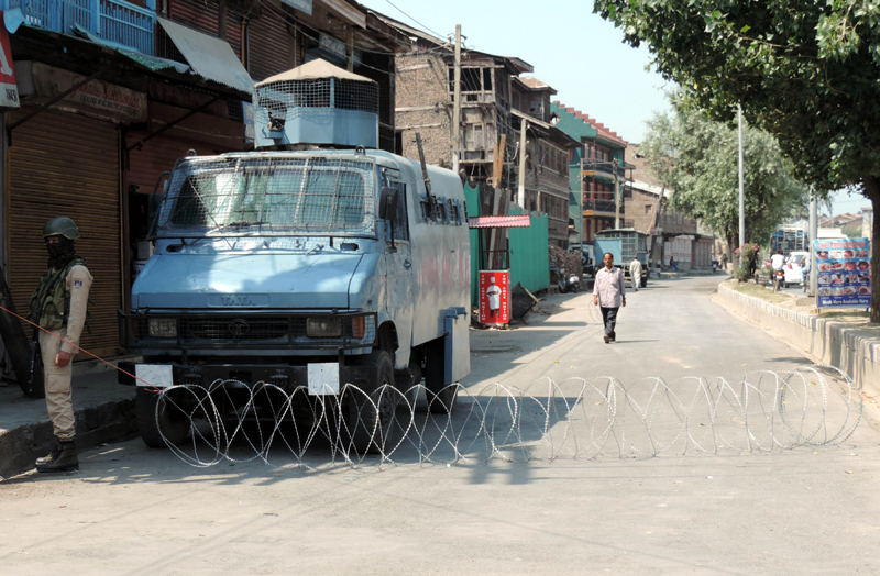 Kashmir: Security beefed up on Hizbul commander Burhan Wani death anniversary