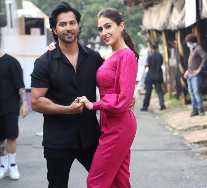 Promotions for Varun Dhawan, Sara Ali Khan starrer Coolie No. 1 begin