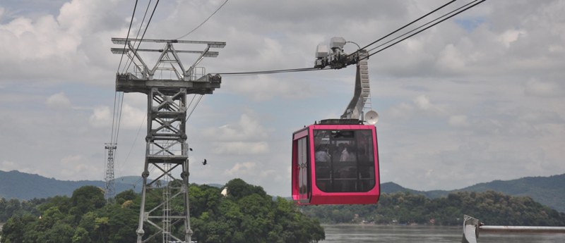 Inauguration of longest ropeway service over the Brahmaputra River in Guwahati