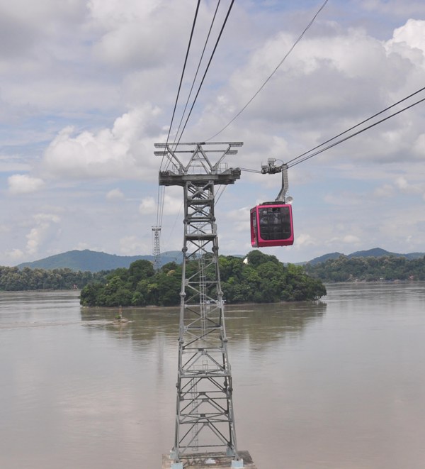 Inauguration of longest ropeway service over the Brahmaputra River in Guwahati