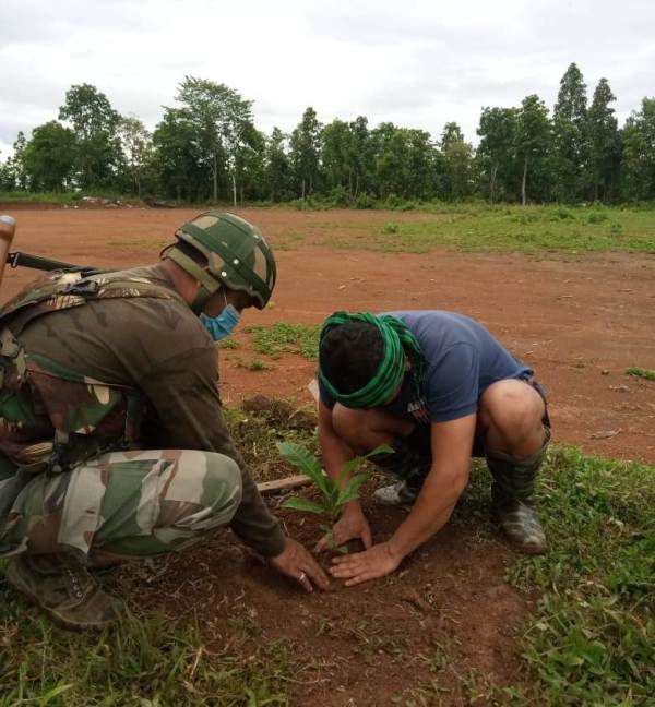 Assam Rifles commemorates Van Mahotsav in Manipur