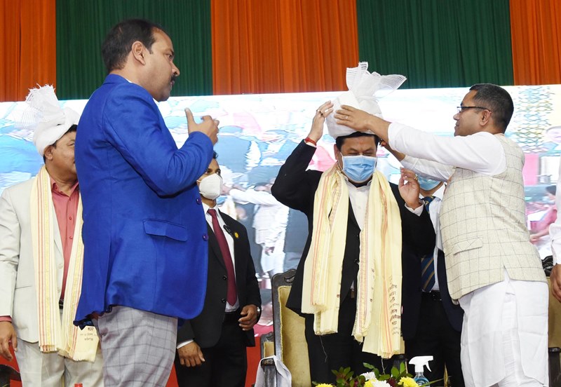 Assam CM Sarbananda Sanowal attends executive meeting