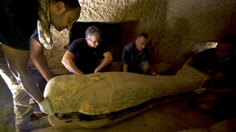 2,500-year-old coffin discovered in Giza