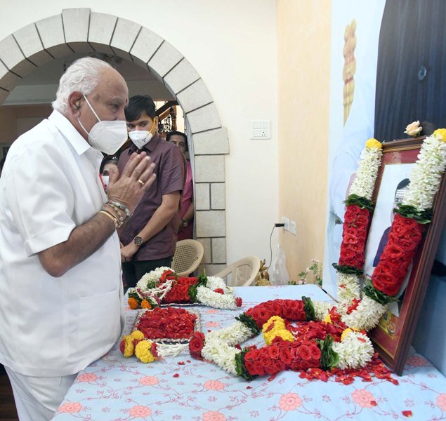 Karnataka CM BS Yediyurappa in Belagavi