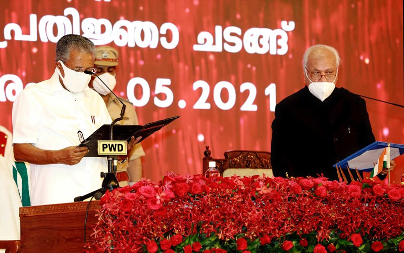 Pinarayi Vijayan takes oath as Kerala CM for second term