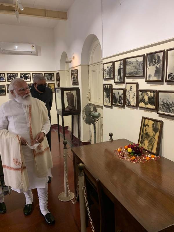 PM Modi in Kolkata on Netaji’s birth anniversary