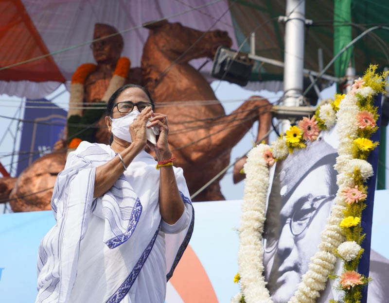 Mamata Banerjee holds rally in Kolkata on Netaji’s birth anniversary