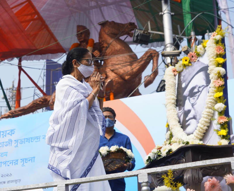 Mamata Banerjee holds rally in Kolkata on Netaji’s birth anniversary