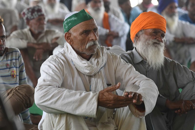 Farmers' Protests in Ghazipur border continue