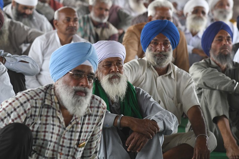 Farmers' Protests in Ghazipur border continue