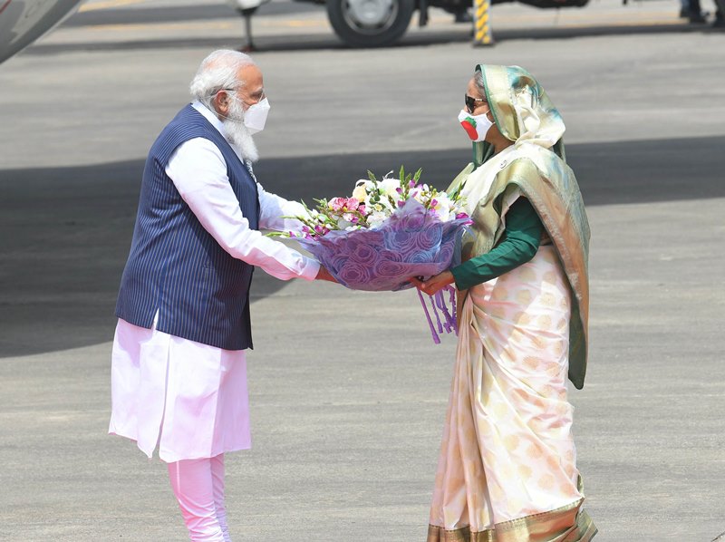 PM Modi on two-day visit to Bangladesh