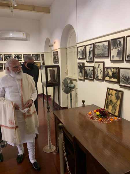 PM Modi in Kolkata on Netaji’s birth anniversary