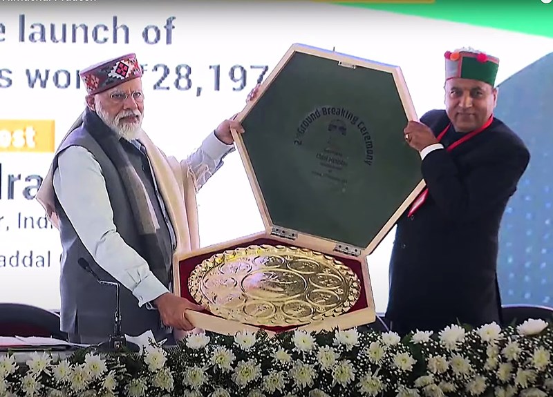 PM Modi launches developmental initiatives in Himachal