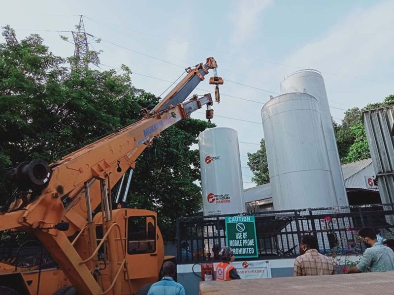 Oxygen plant installed in Kozhikode Medical College Hospital