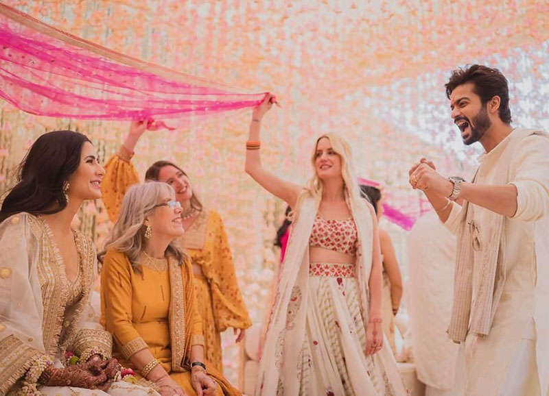 Haldi ceremony of Katrina Kaif, Vicky Kaushal