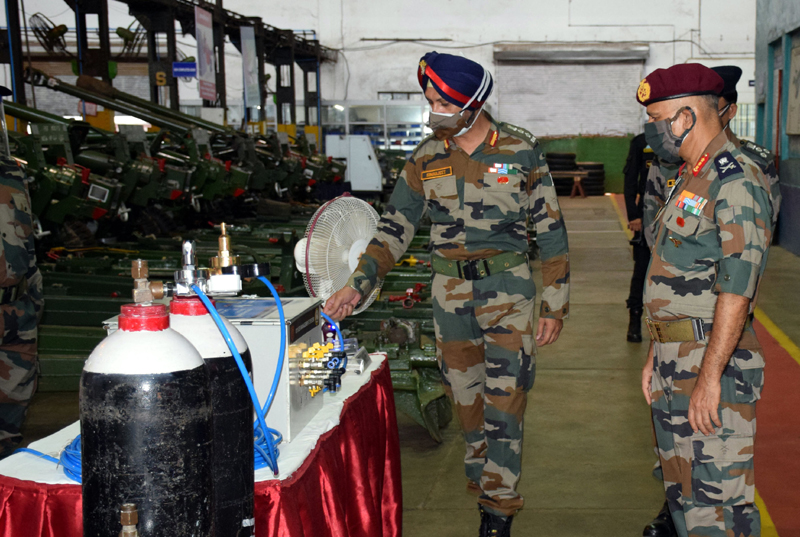 Lt Gen Yogendra Dimri visits workshhop in Jabalpur