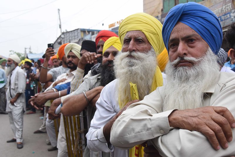 Farmers' protests continue in Singhu border