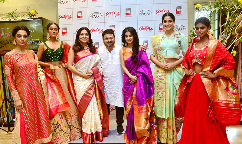 Palki launches Belashuru Paithani collection in Kolkata