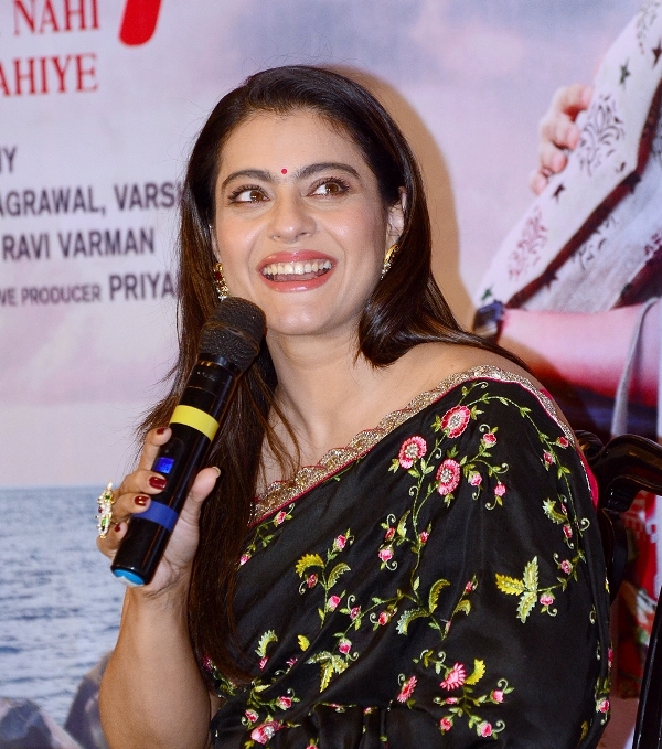 Kajol's Kolkata visit for Salaam Venky