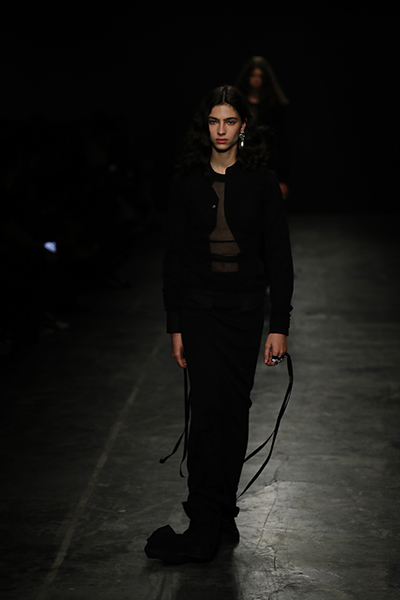 Paris Fashion Week: Designer Ann Demeulemeester Show