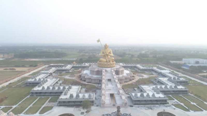 PM Modi inaugurates 216-foot 'Statue of Equality' honouring 11th-century saint Ramanujacharya in Hyderabad