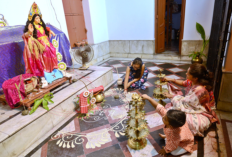 Lakshmi Puja in Kolkata