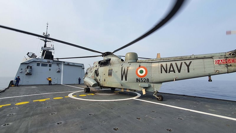 India, France condict sea phase of bilateral naval exercise