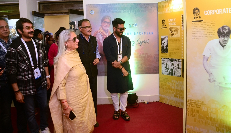 28th KIFF: Jaya Bachchan inaugurates exhibition on ’living legend’ Amitabh Bachchan