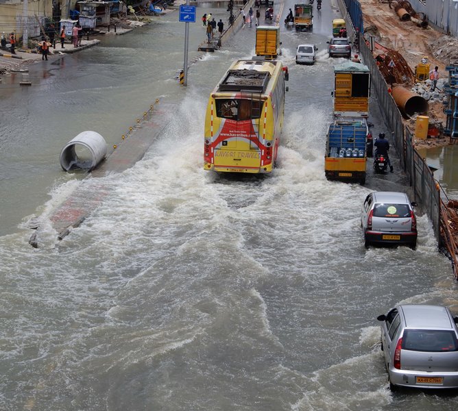 In images: Bengaluru flood throws life out of gear