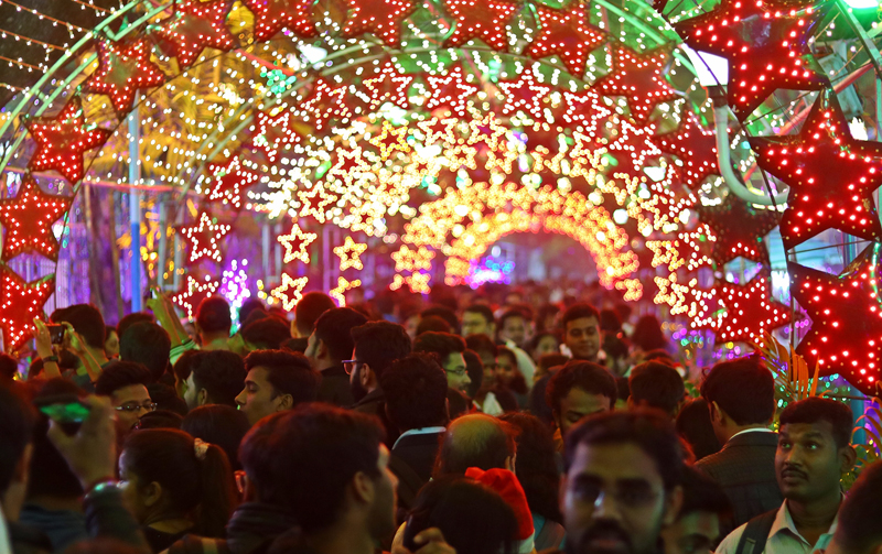 In Images: Kolkata soaks in Christmas spirit