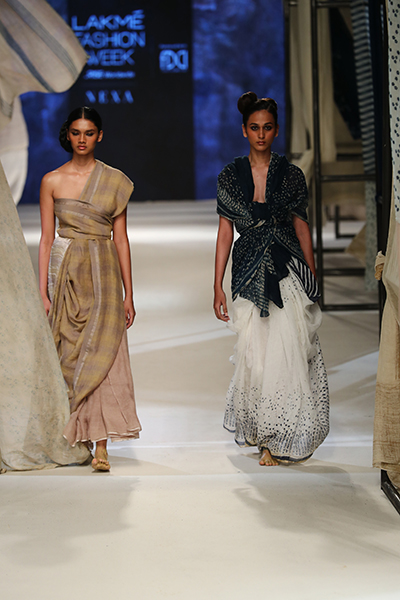 Lakme Fashion Week: Designer Anavila showcases Dabu collection