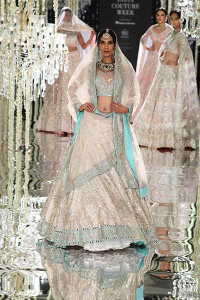 India Couture Week: Models walk the ramp for designer Suneet Verma