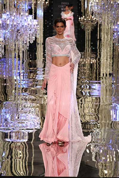 India Couture Week: Models walk the ramp for designer Suneet Verma