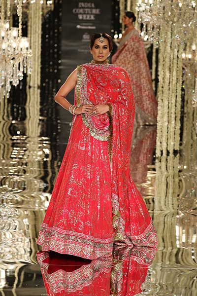 India Couture Week: Models walk the ramp for designer Suneet Verma