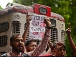 Protest held in Kolkata against Bengal govt's decision to discontinue tram services