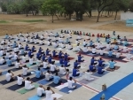 Slideshow: Air Force, Navy celebrate 10th International Day of Yoga