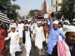 Muslims led by West Bengal Jamiat-e-Ulama protest against Waqf Amendment Bill in Kolkata