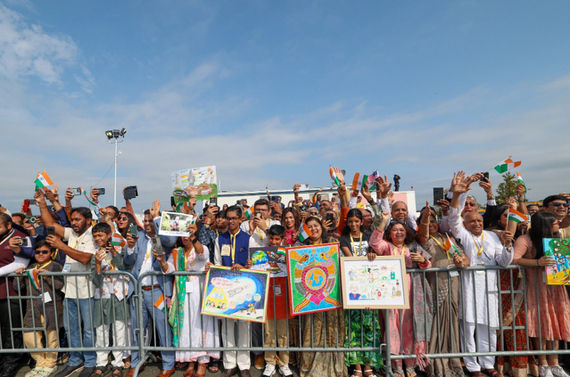 PM Modi arrives in US to warm Indian diaspora welcome; meets Joe Biden