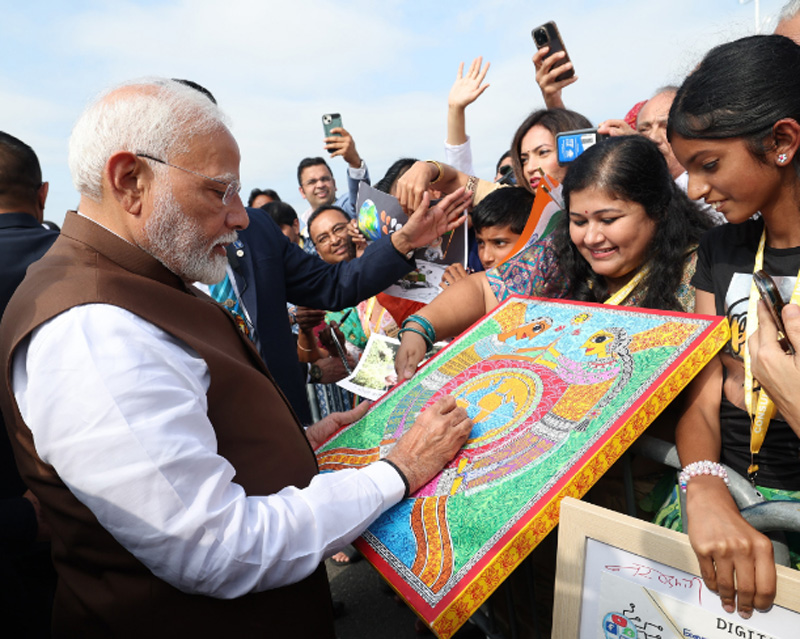 PM Modi arrives in US to warm Indian diaspora welcome; meets Joe Biden