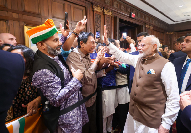 PM Modi arrives in US to warm Indian diaspora welcome; meets Joe Biden