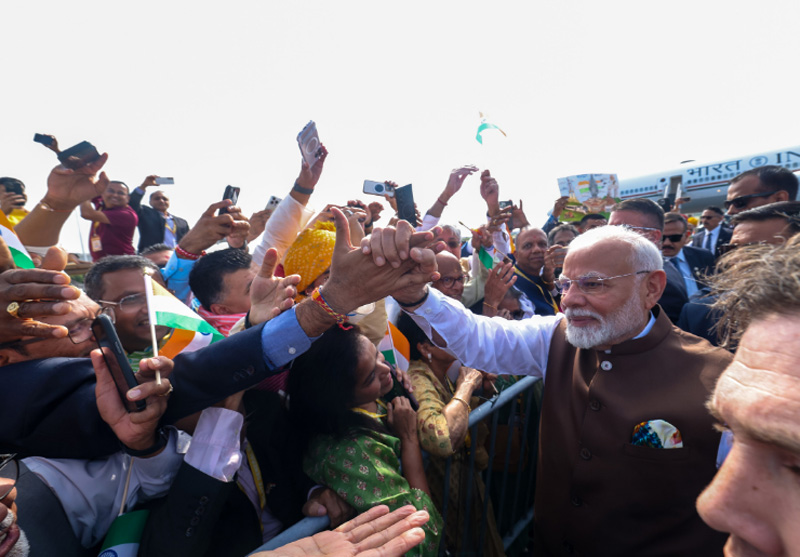 PM Modi arrives in US to warm Indian diaspora welcome; meets Joe Biden