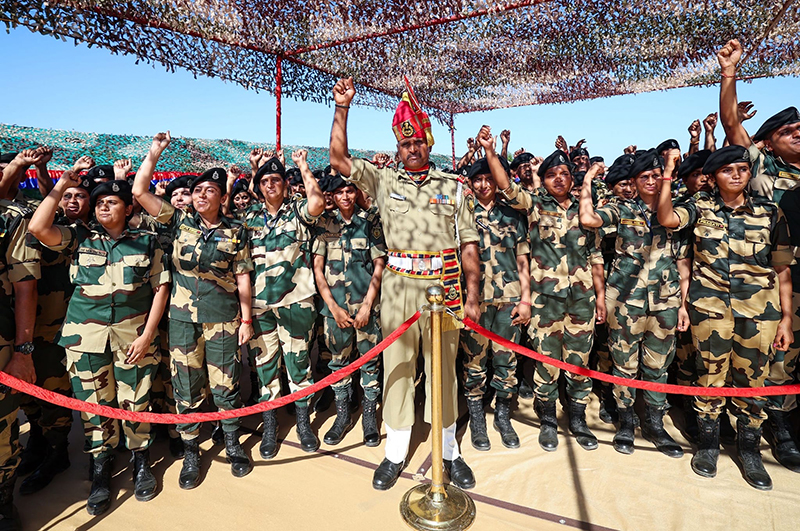 PM Modi celebrates Diwali with soldiers