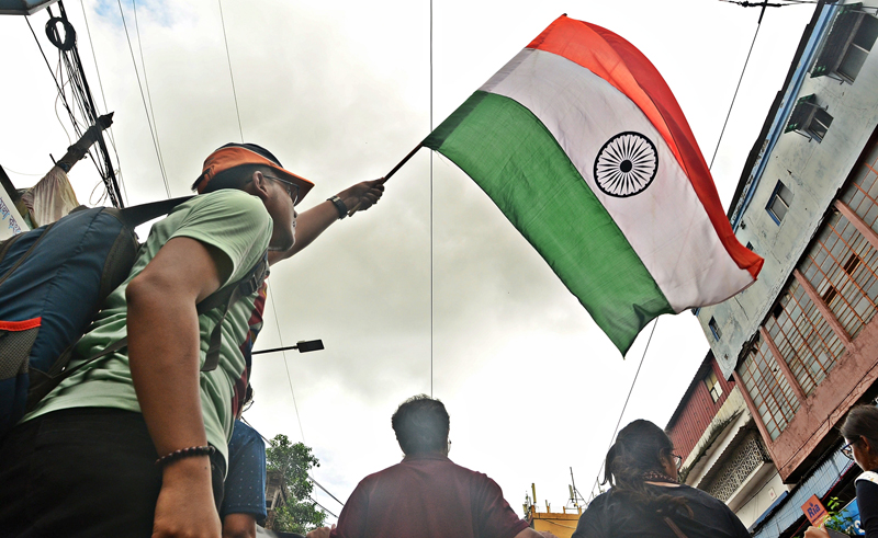 'Maha Michil' in Kolkata demanding justice for RG Kar