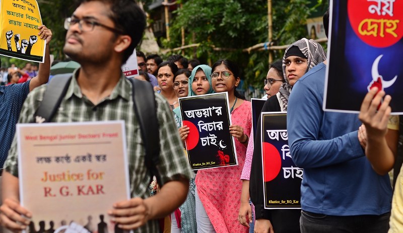 In images: Junior doctors organise massive protest rally in Kolkata