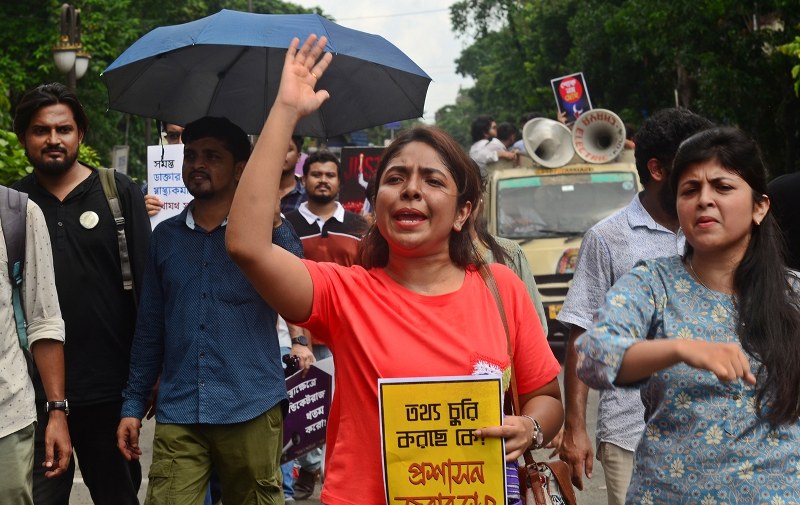 In images: Junior doctors organise massive protest rally in Kolkata