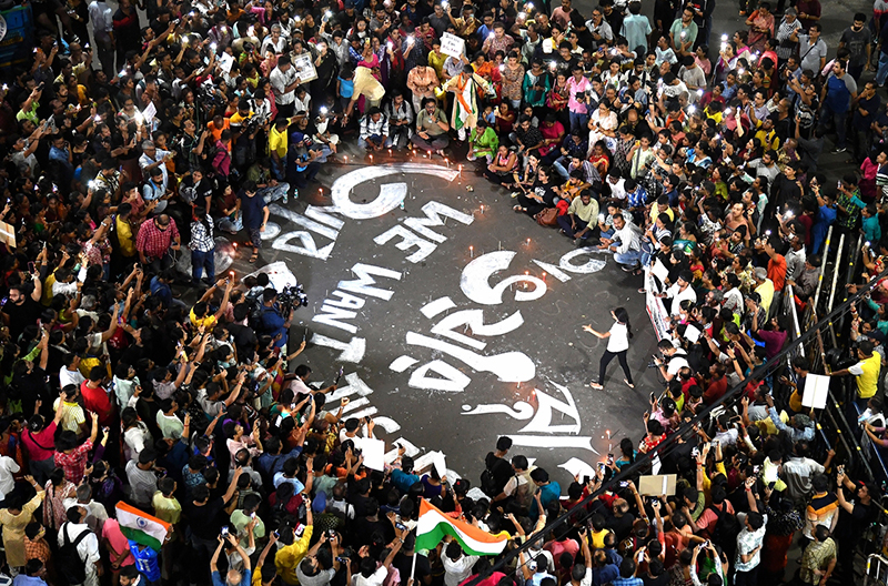 Reclaim the Night: Kolkata protests, demands justice for RG Kar victim