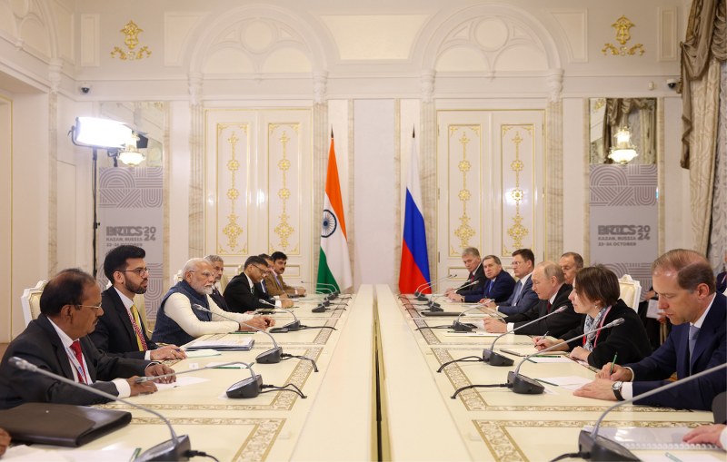 PM Modi holds bilateral talks with Russian President Vladimir Putin at Kazan