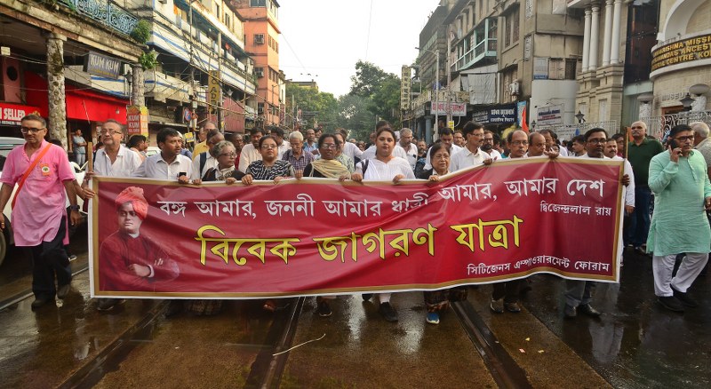 Mithun Chakraborty joins RG Kar protest in Kolkata