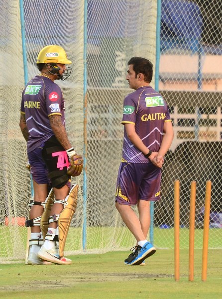 KKR, Punjab Kings intense practice session ahead of IPL clash in Kolkata's Eden Gardens