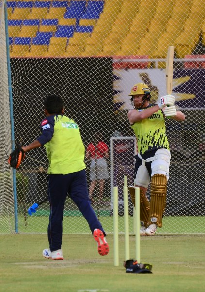 KKR, Punjab Kings intense practice session ahead of IPL clash in Kolkata's Eden Gardens